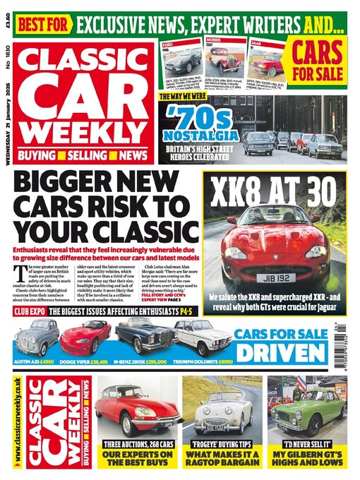 Title details for Classic Car Weekly by H BAUER PUBLISHING LIMITED - Available